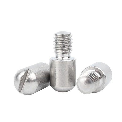 Guwanji 304 acero inoxidable GB 831 Rosca externa de una sola paleta Cilíndrica Paso sin cabeza Tornillo Piñón Pin de eje M2-M12 Cabeza redonda M6X8 (M5X6) [5 piezas]