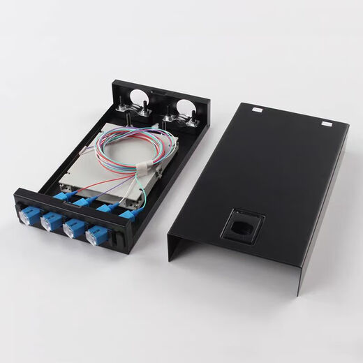 Verdickte 4-Port-8-Port-Universal SC Optical Cable Fusion Box LC/ST/FC Vollfaser-Anschlussbox Ein-Mode-Pigtail Box 8-Port 16-Core LC Full-Mode Single-Mode/Telecom-Grad