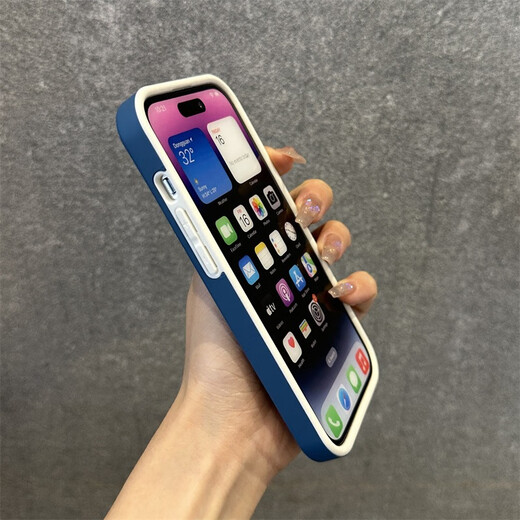 IELTS Love Skin Sensing Magnetic Window Applicable to Apple 14 Mobile Case iPhone14 Promax Liquid Two-in-13 Pro Fully Included 12 Silicone [Black] iPhone 14 Pro Max