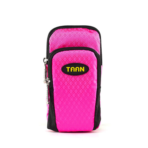 TAAN running mobile phone arm bag for men and women sports fitness waterproof arm arm storage bag wrist bag arm sleeve red BAG806
