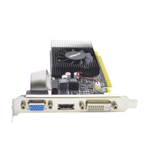 泰塔GTX1050Ti/1650/745/1030RTX3050设计AI半高单槽4G/8G/4K/8K小机箱工控游戏刀卡半长显卡 GTX745 4GD3 DVI+HDMI+VGA