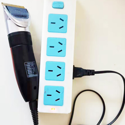 华而实适用ENCHEN/昂臣理发器EC-712 EC-702充电器电推剪剃头推子220V电源线