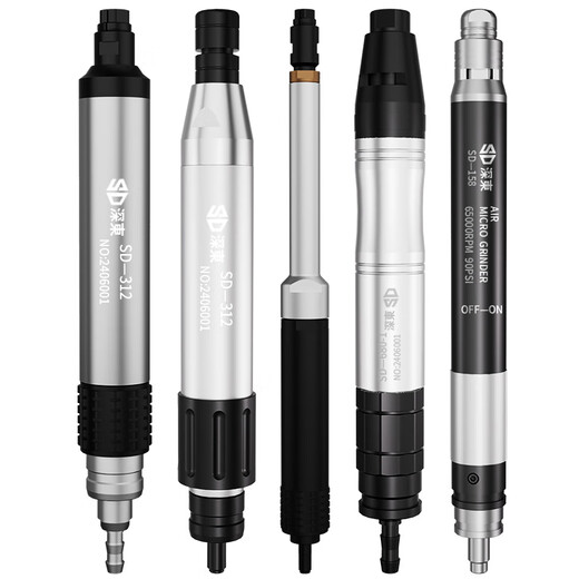XMSJ Pneumatic Schleifmaschine Luftschleife Luftschleife Industrial Grade Handheld kleines pneumatisches Schleifpolier-Gravur-Stift-Werkzeug Flaggschiff 680 Modell High Drehmoment S-6636