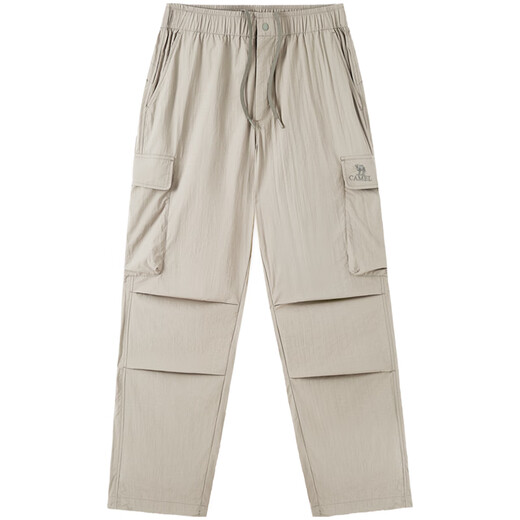 Camel (CAMEL) men's overalls men's spring and summer sun protection cool breathable couple outdoor wide-leg paratrooper pants M15BAWI037