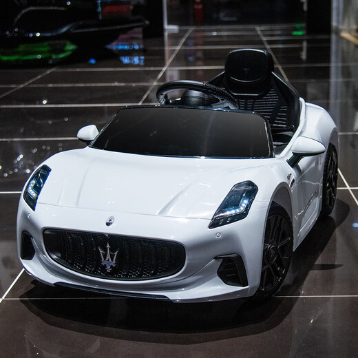 Lovipu Maserati children's electric car four-wheeled remote control car drivable car baby can sit on birthday gift