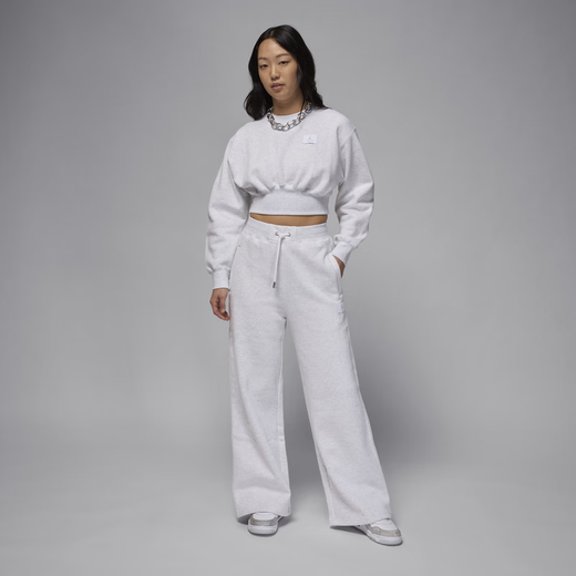 Nike (NIKE) Jordan Nike Jordan Women's Velvet Straight Pants Autumn Trousers Knitted Loose, Soft and Comfortable FV7156 231 Pony Brown XS