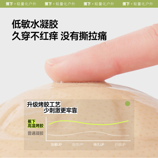 蕉下乳贴胸贴透气聚拢上托小胸显大女士婚纱文胸隐形无痕防凸点夏季