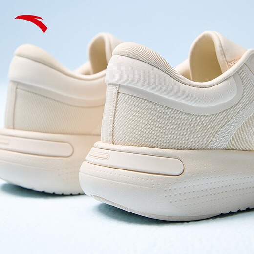 ANTA Yuebu丨Comfortable shock-absorbing sports shoes for women 2025 winter new versatile commuting training shoes 122527753 fish belly white-2 39