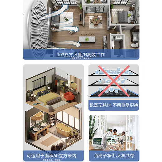 Simple family small particle size ecological household pure negative ion generator negative ion air purifier pet deodorant bathroom toilet deodorizing purifier sterilization household disinfection machine 1.9 billion negative ion air purification health machine fat pink remote control bracelet pen