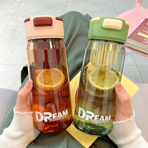 Apple Star Simple Fresy Water Cup Мужчины и женские высокопоставленные носить чайный раздел.