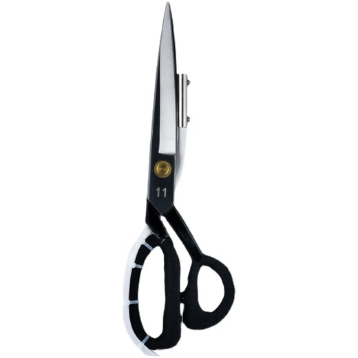 Pupan tailor's scissors electric heating scissors hot edge trimming scissors curtain scissors webbing hot cutting cloth lock 9-inch electric heating tailor's scissors 220v black blade