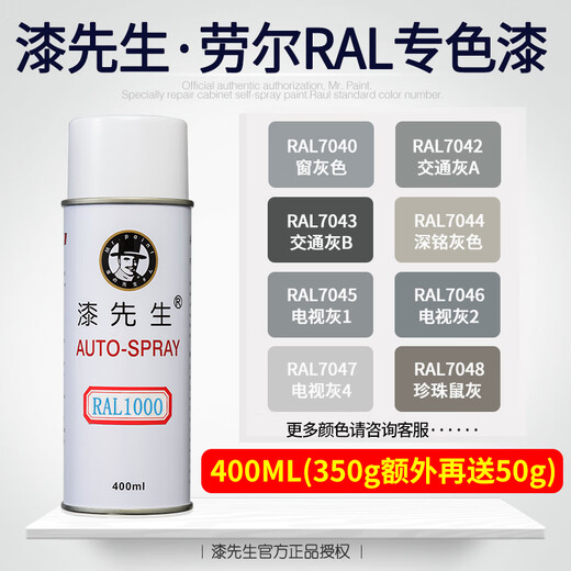 Sr. Laur (Qixiansheng) Raul Ral/7042/7043/7044/7045/7046/7047/7048 Auto-spraying RAL-7036-Platinum Gray