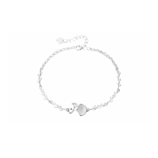 Grace Girl Xiaoxingyun PT950 Platinum Bracelet Girls Light Luxury Niche Exquisite Design High-end New Anniversary Gift Xiaoxingyun PT950 Platinum Bracelet + Rose Gift Box
