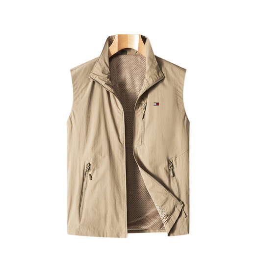 Tommy Jeans 2025 Nouveau gilet de gilet de gilet de gilet de gilet de pêche extérieur