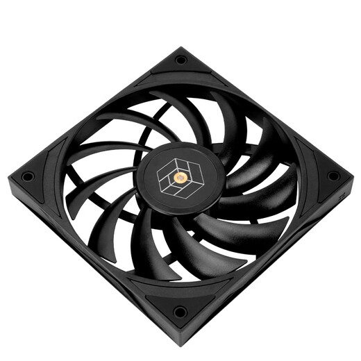利民（Thermalright）TL-H12015B TL-H12015 15mm厚度性能均衡薄扇三相六极马达12cm机箱风扇 TL-H12015B 黑色单只装【15mm厚度】