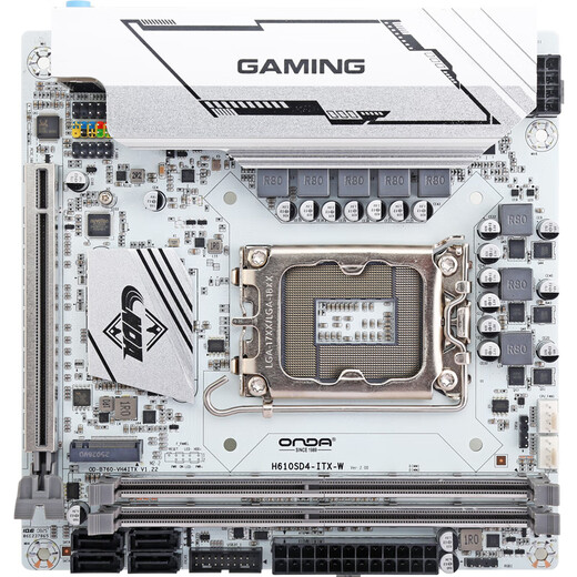 ONDA (ONDA) H610SD4-ITX-W (Intel H610/LGA 1700) unterstützt G6900/12100/13100 HTPC bevorzugtes Motherboard
