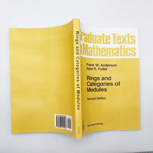 Rings and Categories of Modules2nd edition 纸质书