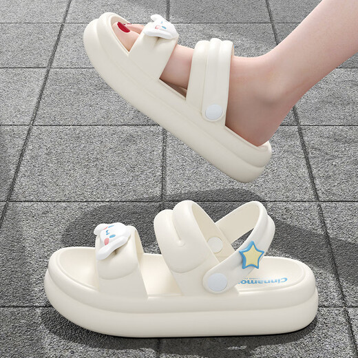 Vinoya Yugui Dog Children's Sandals for Women the Summer 2025 Nouveau été Chaussure de plage à semelle décontractée pour enfants pour les filles