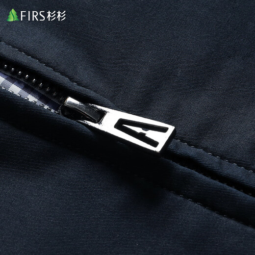 Shanshan [100% Baumwolle] Reine Baumwolljacke für Männer Frühling und Herbst -Revers -Sachverkehr für Business Casual Dad Tops für Männer