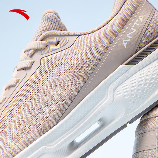 ANTA Shenxing 11丨Zhang Yufei's same style comfortable cushioning sports shoes for women 2025 winter walking training shoes 122527718 Lotus root gray/paper white-4 40