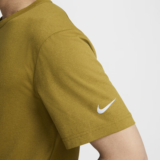 
Nike (NIKE) official HYVERSE DRI-FIT men's sun protection quick-drying short-sleeved top summer T-shirt HV4882 399 desert moss green/fir green/silver L