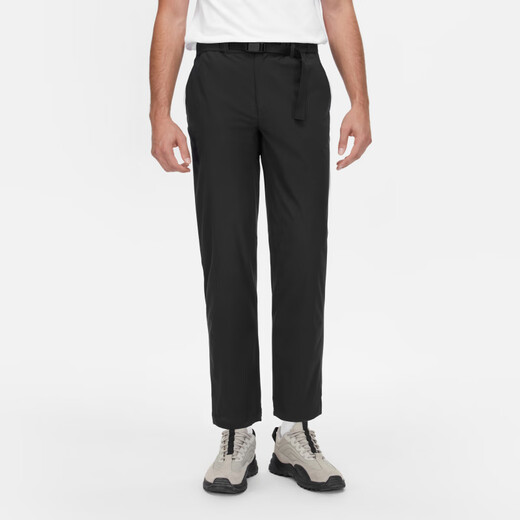 AIGLE [New Spring and Summer Product] Aigata Trousers WR Water-Repellent SOLOTEX Stretch Casual Straight Pants Men's Black BE902 42 (175/84A)