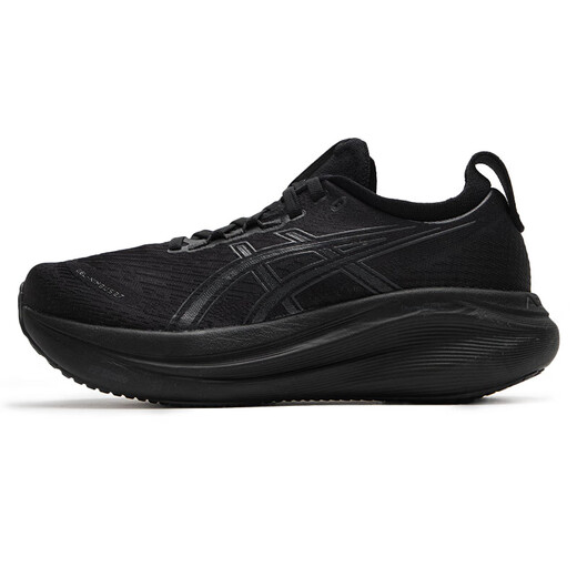 Asics Gel-Nimbus 27 Laufschuhe Frauenschuhe 25 Sommer Neue Outdoor-Schock-kissen-resistente Sportschuhe Leichte Laufschuhe 1012B753-001/Schwarz/Grau 37 37