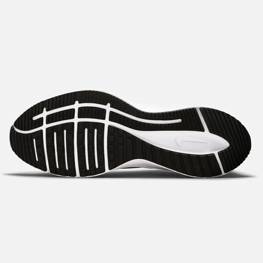 耐克（NIKE）官方男鞋春季新款QUEST 4跑步鞋飞线网面透气低帮运动鞋休闲鞋 DA1105-006黑色白 42.5
