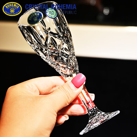 BOHEMIA imported from the Czech Republic BOHEMIA crystal glass tall liquor tasting cup spirits cup one or two two liang liqueur cup spirit cup/2 price imported genuine 50ml