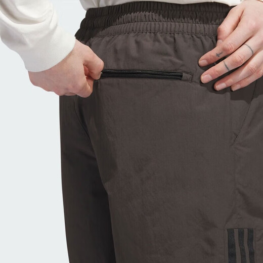 Adidas Clover Shorts Men's Pants Women's Pants Summer New Style Neutral Sport Pants Loose Casual Crop Pants IB5044 IB5044 Dark Olive Green XS