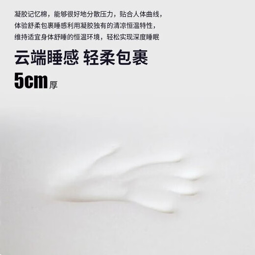 楴梵希尔顿五星级酒店乳胶床垫超软席梦思独立弹簧床垫 基础客房款约20cm厚【适中睡感】 1350mm*1900mm