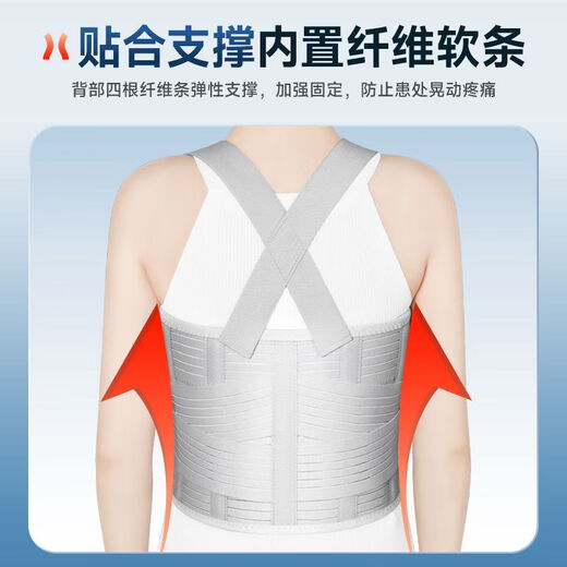 
Chest bandage for medical use for men and women [3890 people praised] Guanai adjustable rib fracture fixation belt chest black ordinary style - shoulder strap M size (bust 2 feet-2 feet 7)