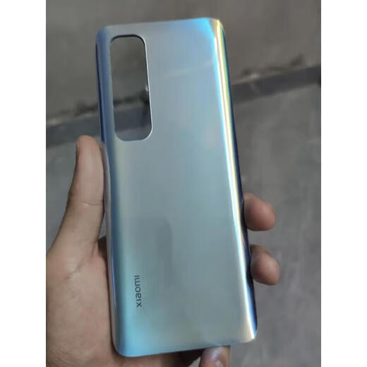 I suitable for Xiaomi 10S back cover original disassembly Xiaomi 10s original glass case original battery cover mobile phone back case Xiaomi 10S back cover black new back cover