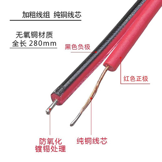 Green Shen DC cable male and female power cord surveillance camera power connector pure copper core power supply 12V/24V universal DC power cord - male - high quality