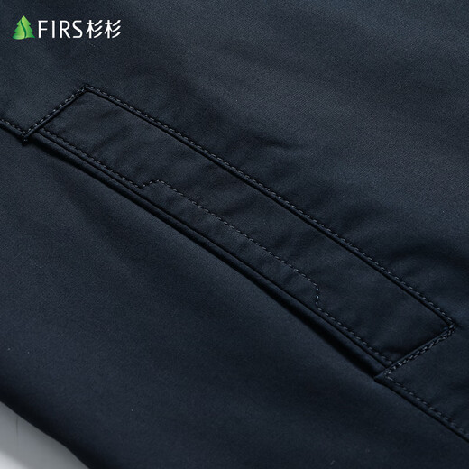 Shanshan [100% Baumwolle] Reine Baumwolljacke für Männer Frühling und Herbst -Revers -Sachverkehr für Business Casual Dad Tops für Männer
