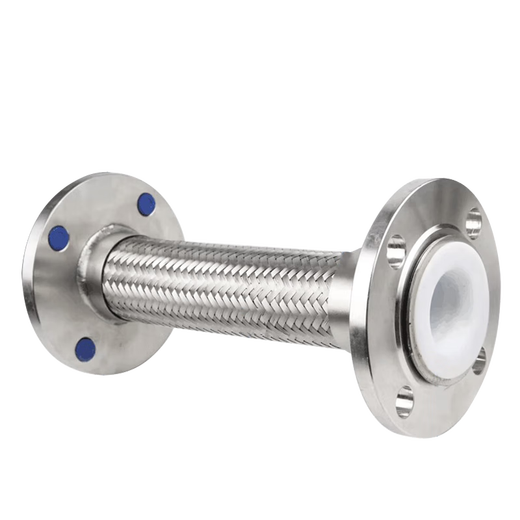 FGO stainless steel lined PTFE metal braided corrugated hose length 1.5 meters BWGF46-16P PN16 length 10 meters PN16 DN50 BWGF46-16P