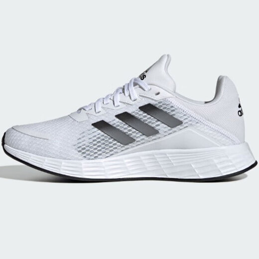 阿迪达斯 （adidas）跑步鞋男鞋女鞋夏季新款DURAMO SL低帮缓震运动鞋轻便透气休闲鞋 JQ9715白色/黑色/灰色 39