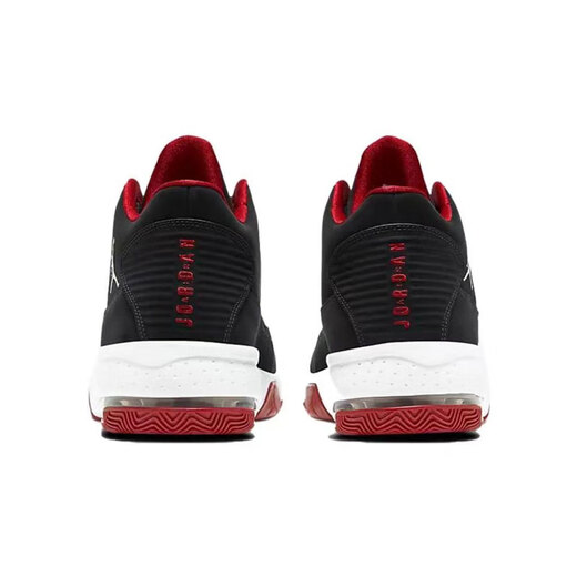 
Nike (NIKE) men's shoes 2025 summer new JORDAN MAX AURA 2 men's basketball cushioning sports casual shoes CK6636-016 black and red 42
