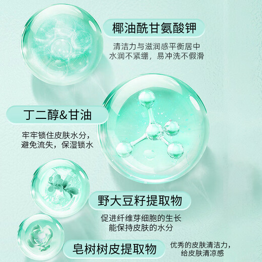 Nanxiu (Nanxiu) Grapefruit Facial Cleanser Deep -Reinigung und räumt den Hautschaum, dicht, angefeuchtet, nicht eng, sanftes und reinigendes Gesichtsreiniger 1 Stück (Reinigung und Nicht verletzen die Haut, feucht und nicht trocknen).
