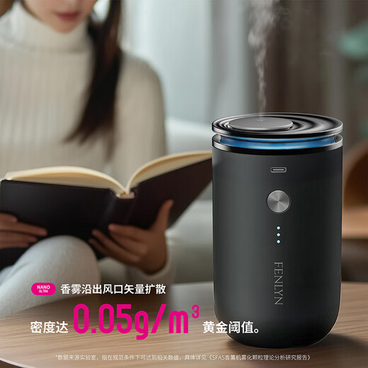 FENLYN FENLYN Aroma Diffuser Automatic Fragrance Machine Home Bedroom Sleep Aid Diffuser SFAS Aroma Diffuser Birthday Gift for Boyfriend Husband Girlfriend Wife Exquisite and High-end Gift Box Time and Space Silver (Upgraded Flagship Model) + Night FENLYN (Light Fragrance) 15ml