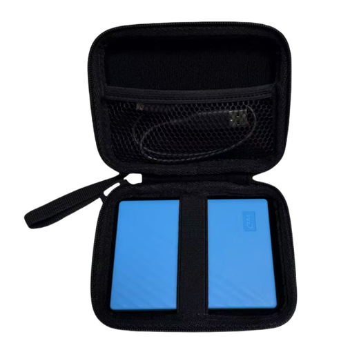 Universal-Aufbewahrungstasche für mobile 2,5-Zoll-Festplatten von Western Digital, stoßfeste Hartschalentasche, Schutzhülle, neue Element-Festplattentasche, Hartschalentasche in My Passport-Begleitversion, bezauberndes Schwarz