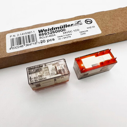 Weidmüller relay RCL314024 DC24V 8 pins 16A 8693260000 spot
