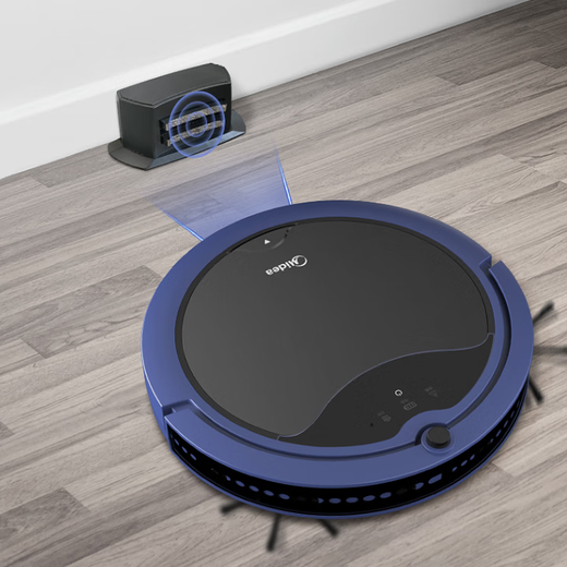 美的扫地机器人吸扫拖一体持久续航家用扫地机APP智控智能防撞 大容量水箱 Ti-08W R3TCN