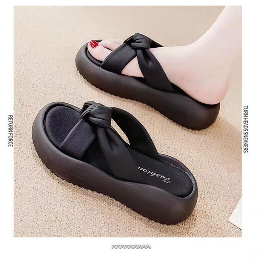 Belle Slippers для женщин в летнем ношении 2025 Новые модные толстые сандалии.