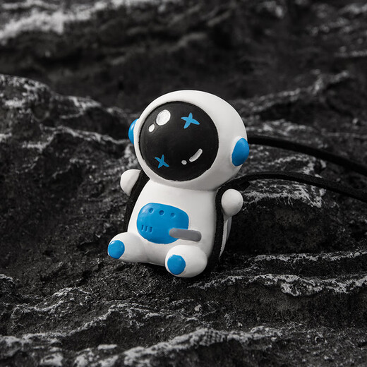 Manmang ist geeignet für Cartoon Astronaut Auto Hanging Ornamente Internet Promi Swing Ente süße Anhänger Paar Ins Windmühle Rücken 13791 Gans