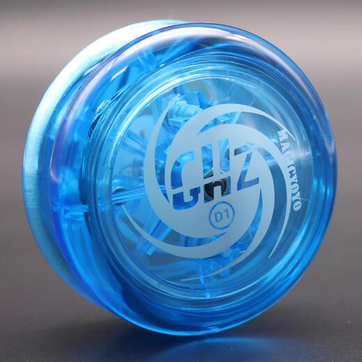 奇立彩鬼手2a悠悠球儿童发光活睡眠溜溜球新手入门顶基础回旋yoyo球玩具 D1宝石蓝新款