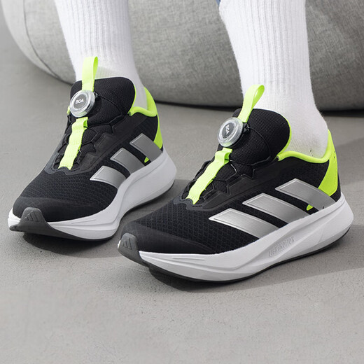 阿迪达斯 （adidas）青少年男鞋女鞋2025夏季新款时尚户外运动鞋轻便透气休闲鞋小童 JI1694 40