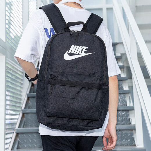 Nike (Nike) Herrenbeutel und Frauenbeutel Freizeitbags 25 neue Modetrendy Rucksacks Outdoor-Reisetaschen und Rucksäcke Rucksäcke [schwarz] -010 Misser