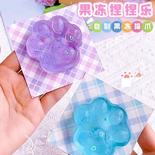 
8-12 years old to play house 3 to 6 years old internet celebrity toys girls children girls birthday gift [hot paint jelly wax 844 set] extra large spoon +