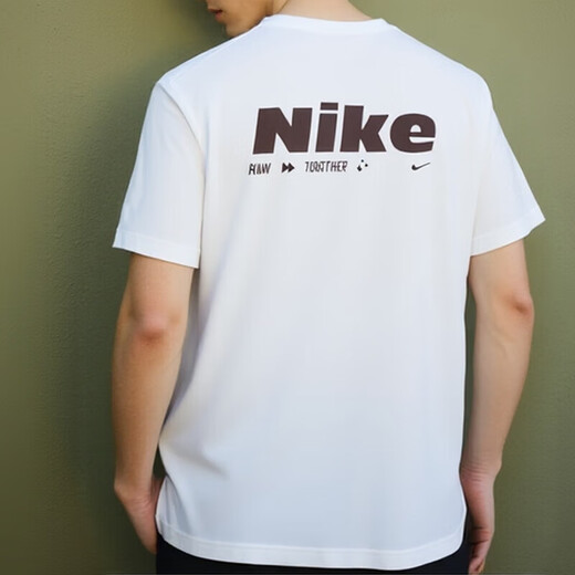 Nike (Nike) Kurzärärmelte T-Shirt 2025 Sommer Neue Hyverse-Dri-Fit-Männer, die schnell trocknend halb geärbt